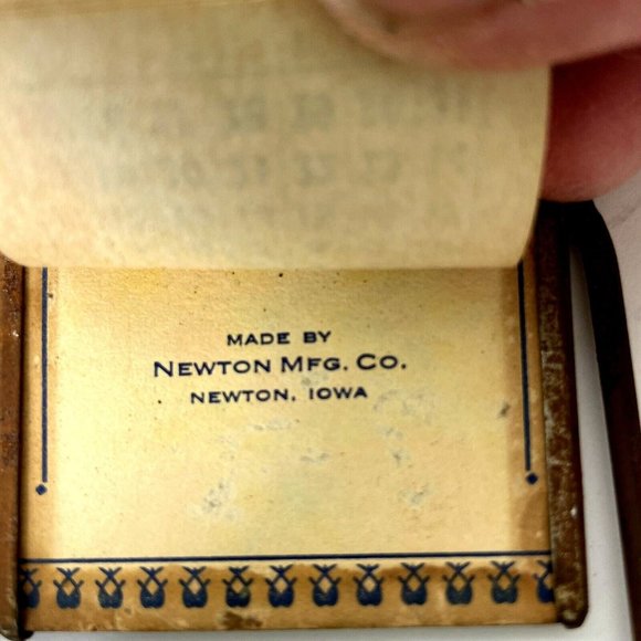 Vintage Advertising Desk Calander & Mirror 1938 - Picture 12 of 14